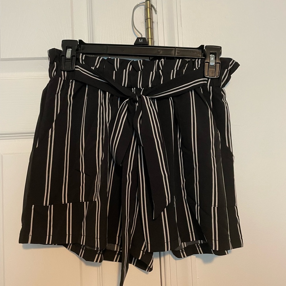 striped dressy shorts